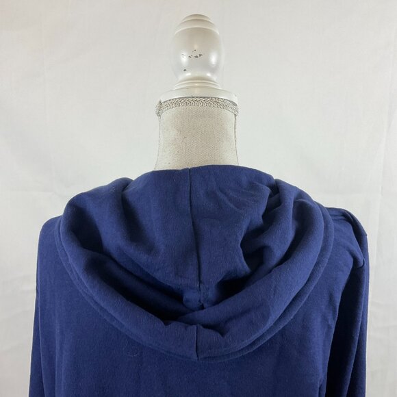 Hill House Teddy Zip-Up Hoodie M Navy Blue Pockets New NWT - Picture 9 of 12